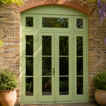 timber french doors